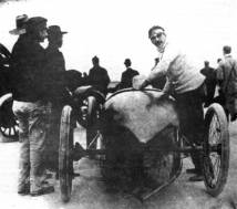 Fred Marriot and the Stanley Steamer