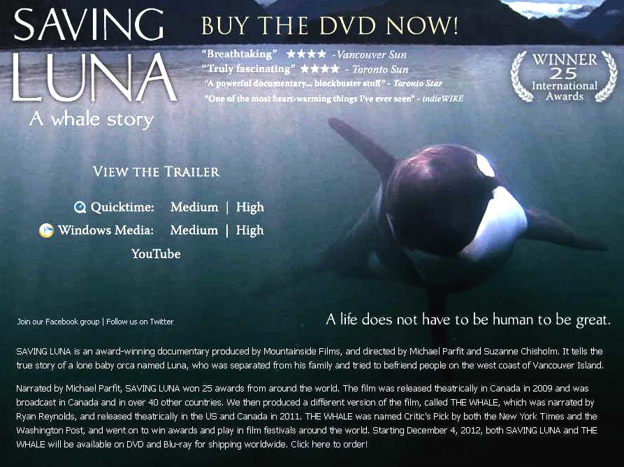 Saving Luna - award winning ducumentary based on a true story