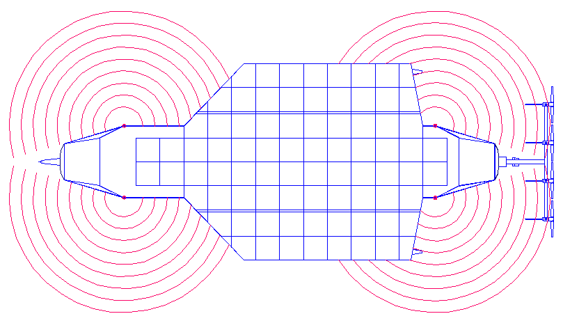 Onboard artificial intelligence requires dedicated sensors for docking and life saving operations 