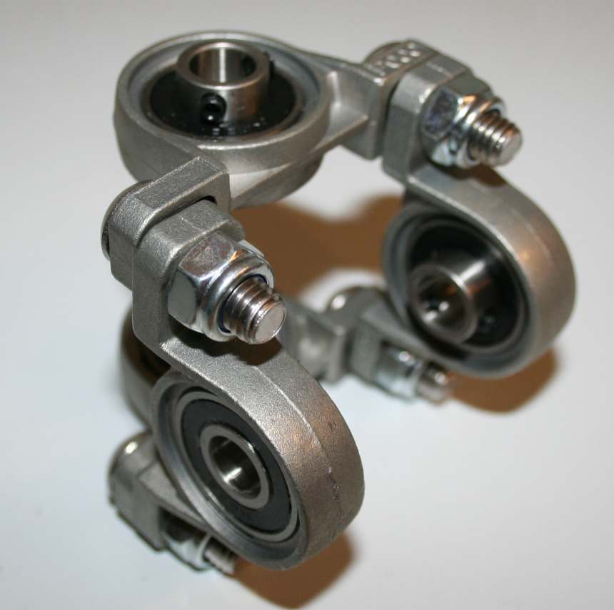 Two axis bearing assembly