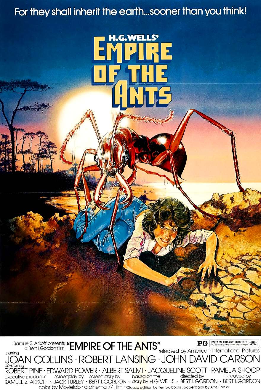 Film poster for Samuel Z Arkoff's Empire of the Ants