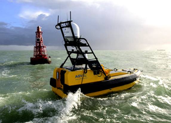 ASV Global's C-Worker at sea