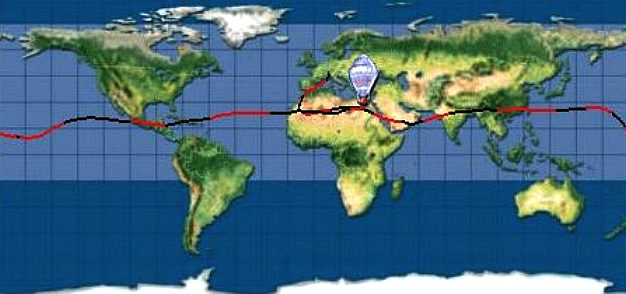 Breitling Orbiter 3, world record balloon circumnavigation