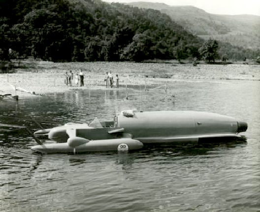 K7 at Ulswater in 1955