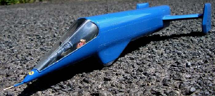 Bluebird CN8 rocket land speed record car