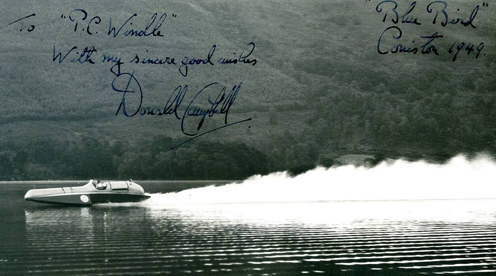 Bluebird K4 Coniston Water, Donald Campbell