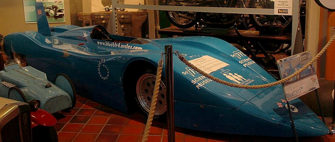The Formula Ford that Chris Humberstone converted in a rush for Bluebird Electric Limited