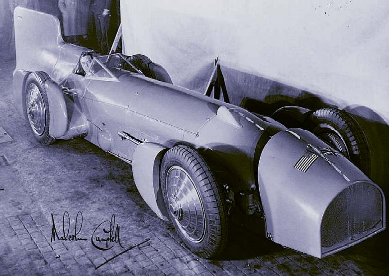 The Napier Lion engined Blue Bird designed by Reid Railton