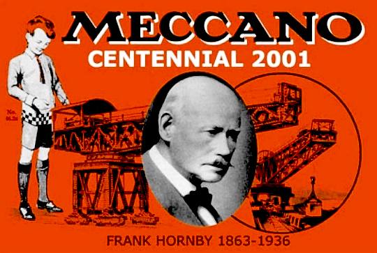 Meccano centential 2001, poster, Frank Hornby