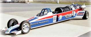 Aussie Invader 4 jet dragster