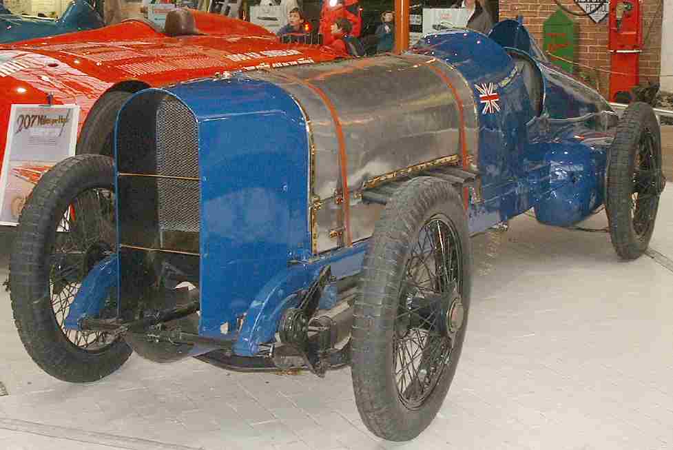 The Sunbeam Bluebird at Beaulieu - National Motor Museum