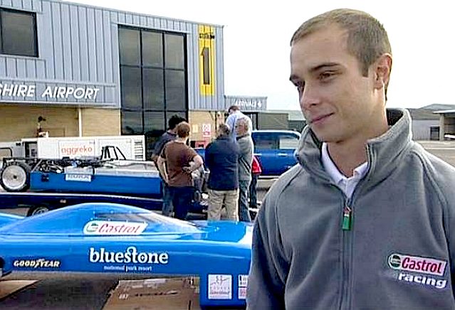 Joe Wales, son of Don Wales - and the Bluebird that crashed on Pendine Sands