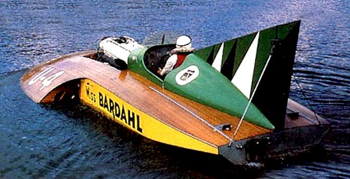 Miss Bardahl, US hydroplane racer with RR engine