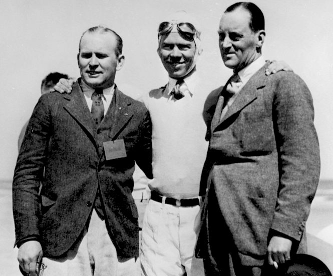  Ray Keech, Frank Lockhart and Malcolm Campbell