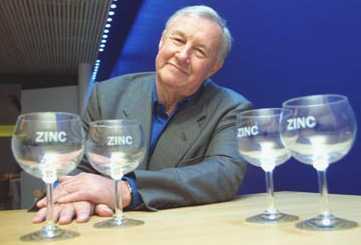 Sir Terence Conran zinc glasses