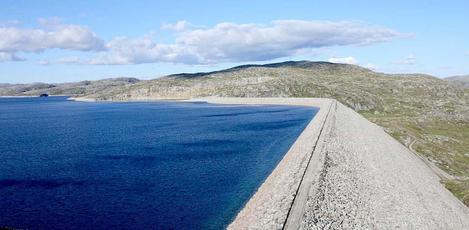 Norwegian hydroelectric dam