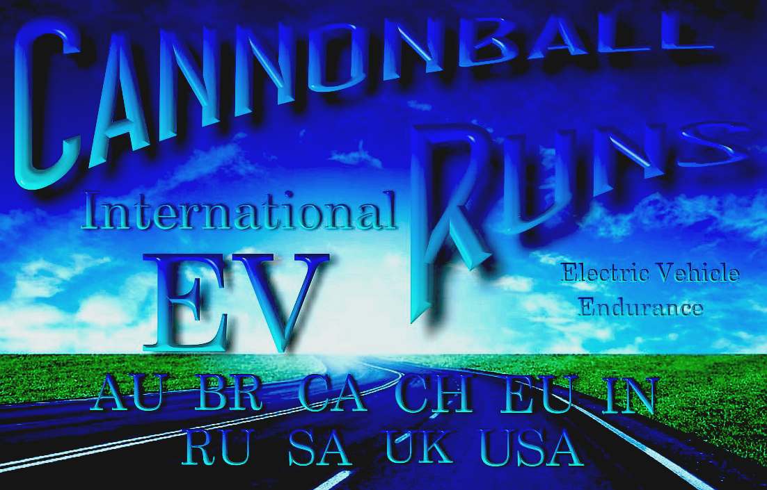 Cannonball International ZEV official road run registration rules