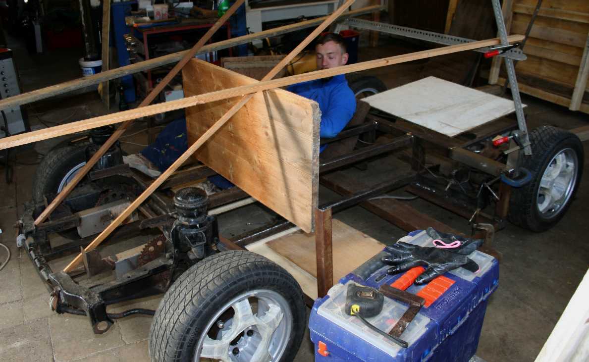 buggy car frame design