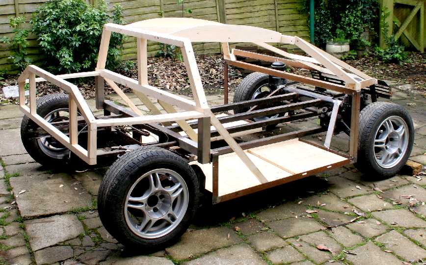 Timber frames for an eco car