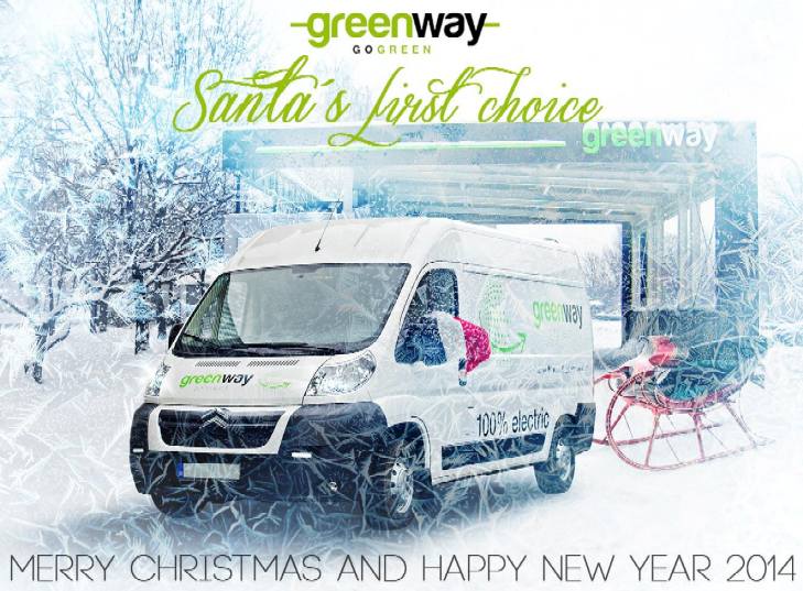 Christmas greetings from Greenway