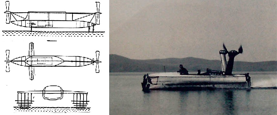 Gaetano Croddo and the Idraplano in Italy 1970