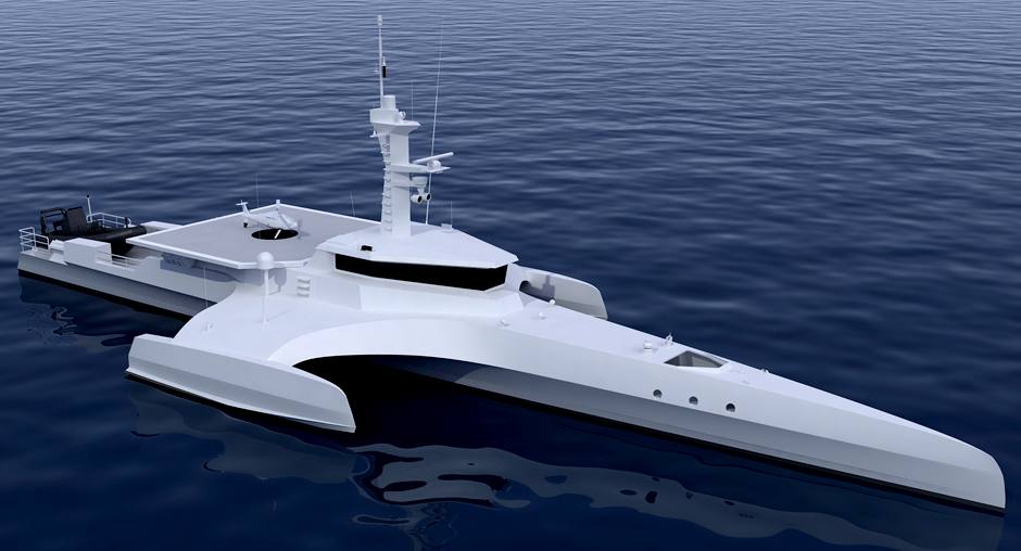 Ocean Eagle CMN surveillance trimaran http://cmnnaval.fr/