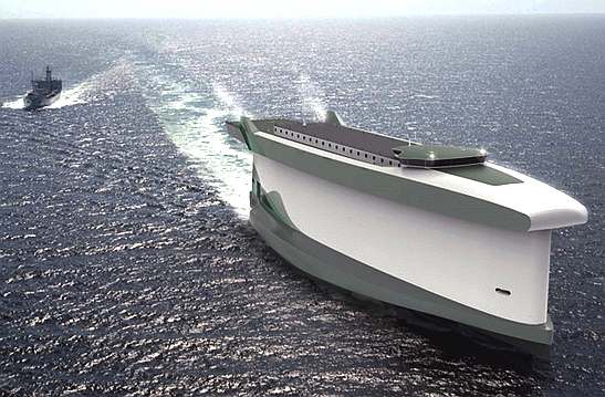 Lade AS and their Vindskip foil hull design