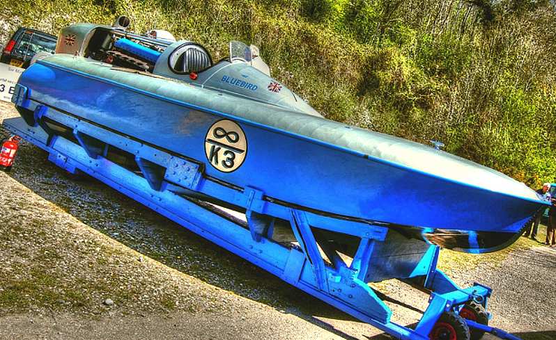 Bluebird K3 Rolls Royce Merlin Water Speed Record Boat