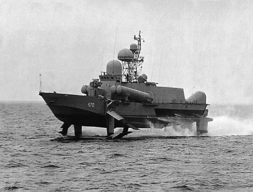 Sarancha class NATO hydrofoil missile ship 1960s