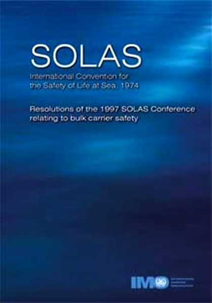 Solas International Convention For The Safety Of Life At Sea
