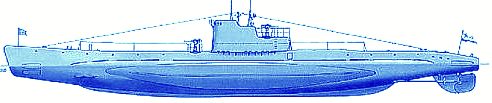 Submarines, U Boats, blue fish