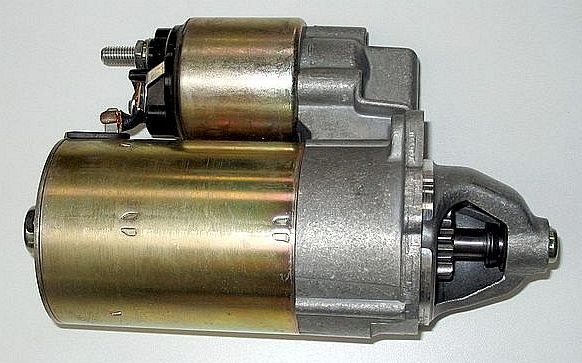 Starter motor for automobiles