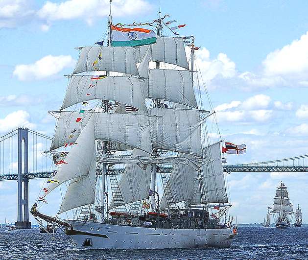 Tarangini, Indian Navy barque sailing ship