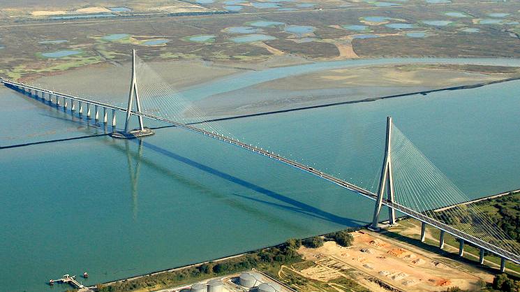 Pont de normandie suspension bridge