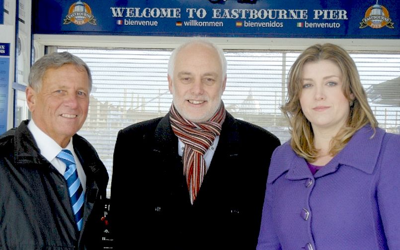 David Elkin, David Tutt and Penny Mordaunt MP