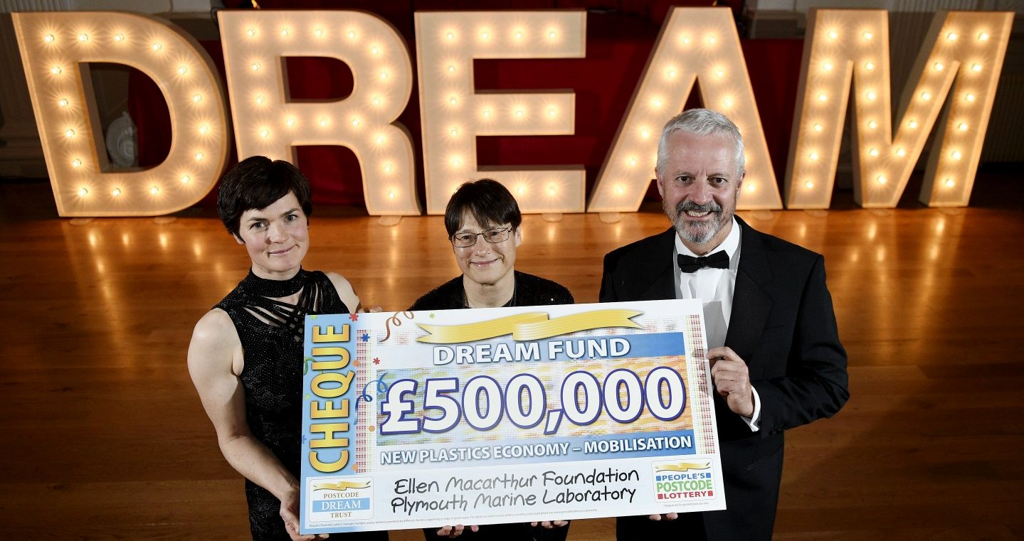 Dame Ellen MacArthur dream fund people's postcode lottery