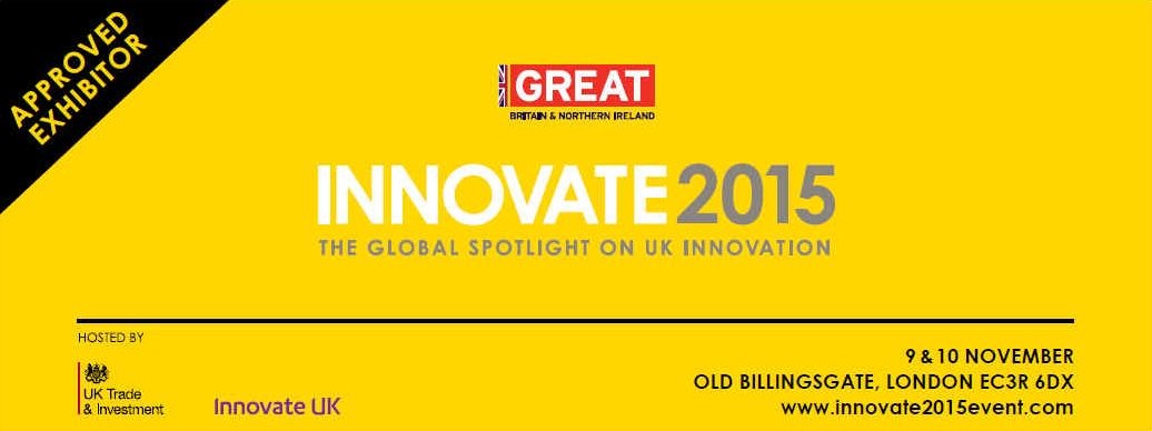 Innovate 2015 approved exhibitor, Old Bilingsgate, London, EC3R 6DX