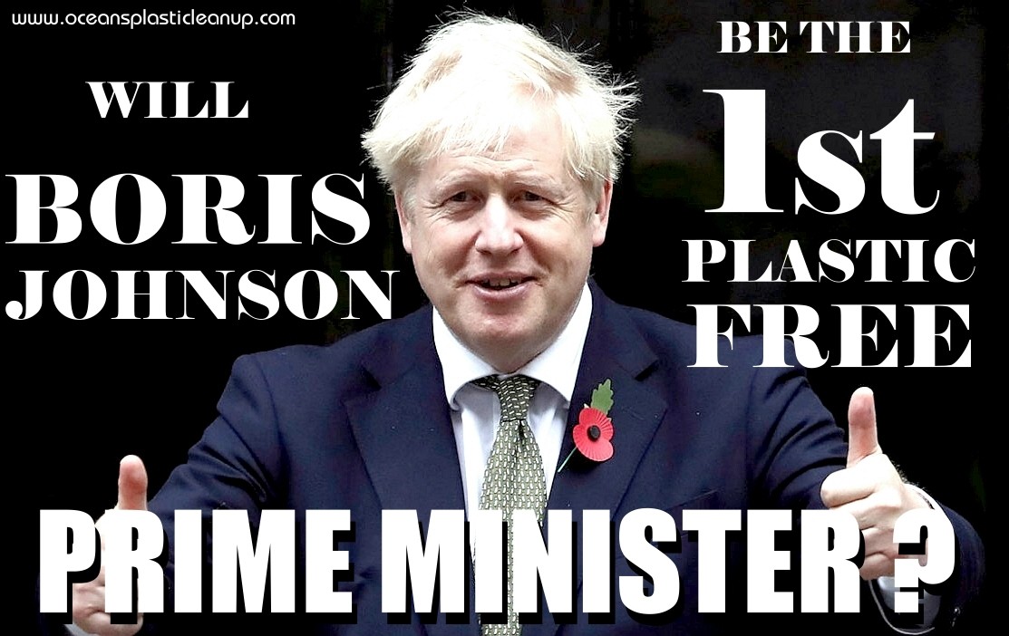 Will Boris Johnson be the first 1st plastic free prime minister