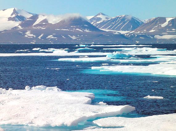 Arctic ocean tranquility