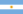 Argentinian flag of Argentina