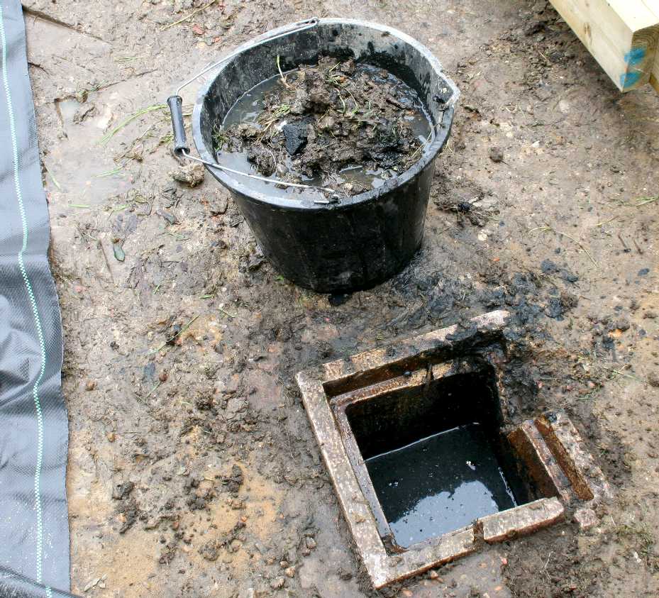 Blocked drains will cause problems if not maintained
