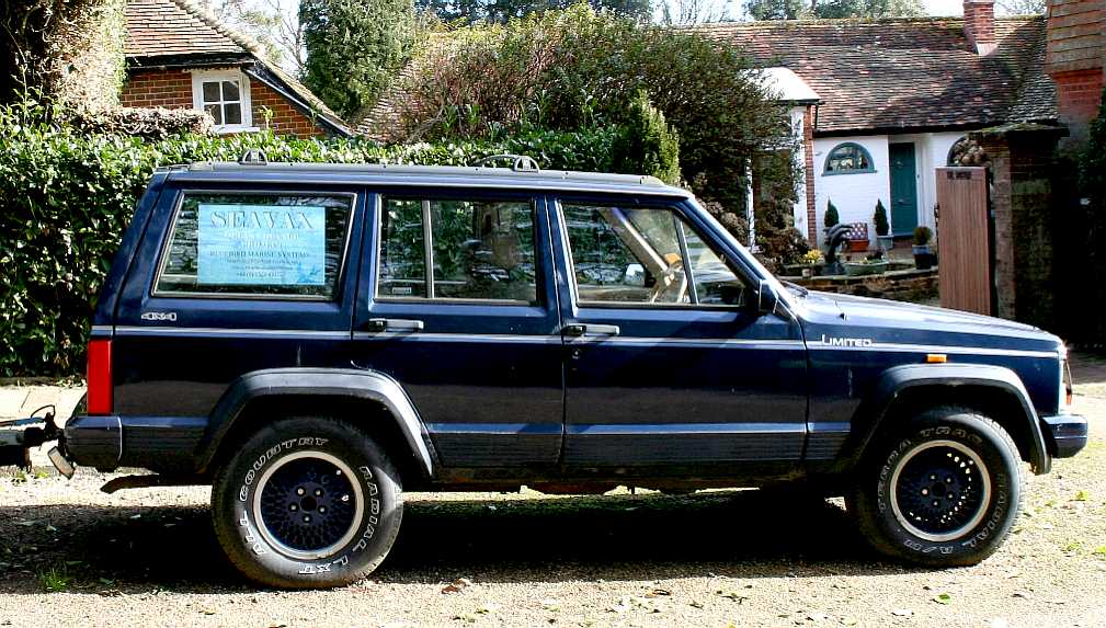 Jeep Cherokee four litre six cylinder engine