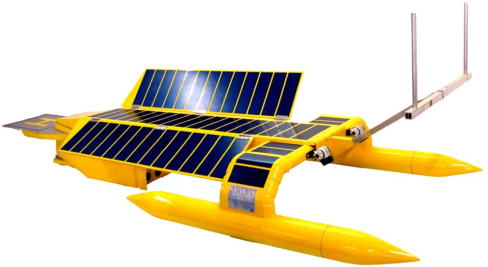 Cleaner Oceans Project, SeaVax solar powered vacuum ship