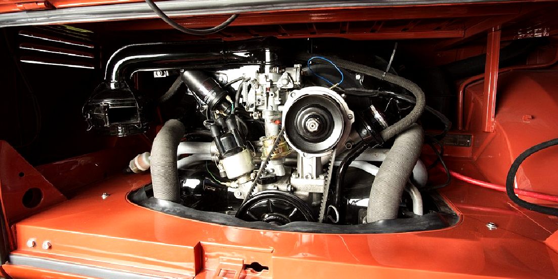 VW split screen samba engine 1957