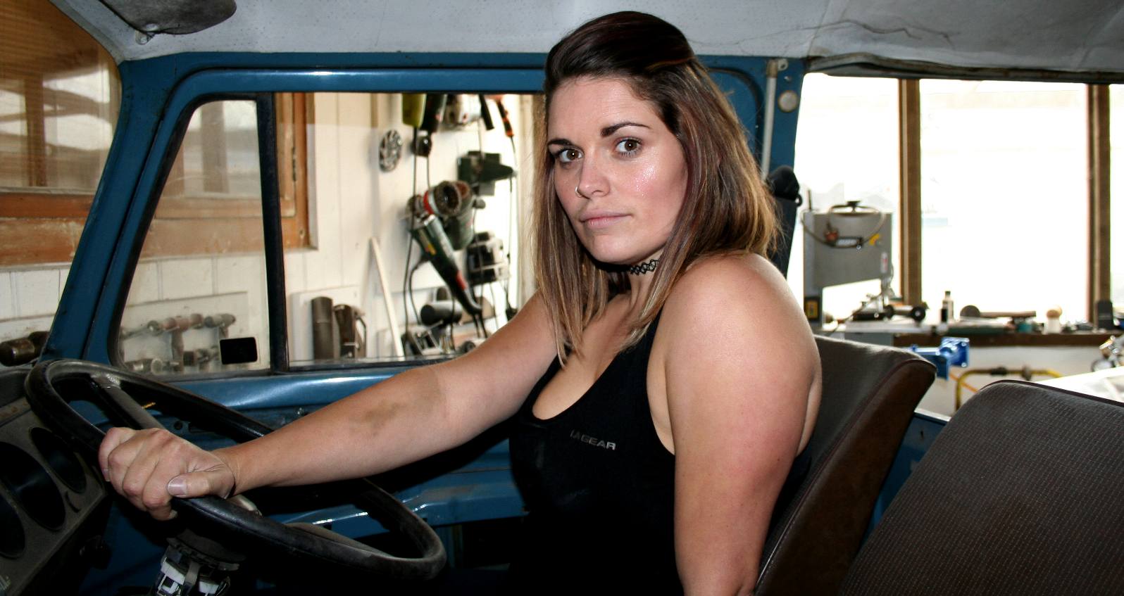 Miss Ocean tour bus driver Kyla Harris