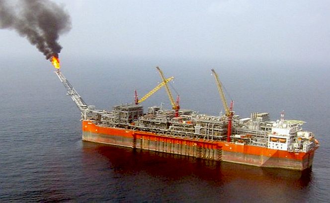 Shell Nigeria's Bonga oil production platform