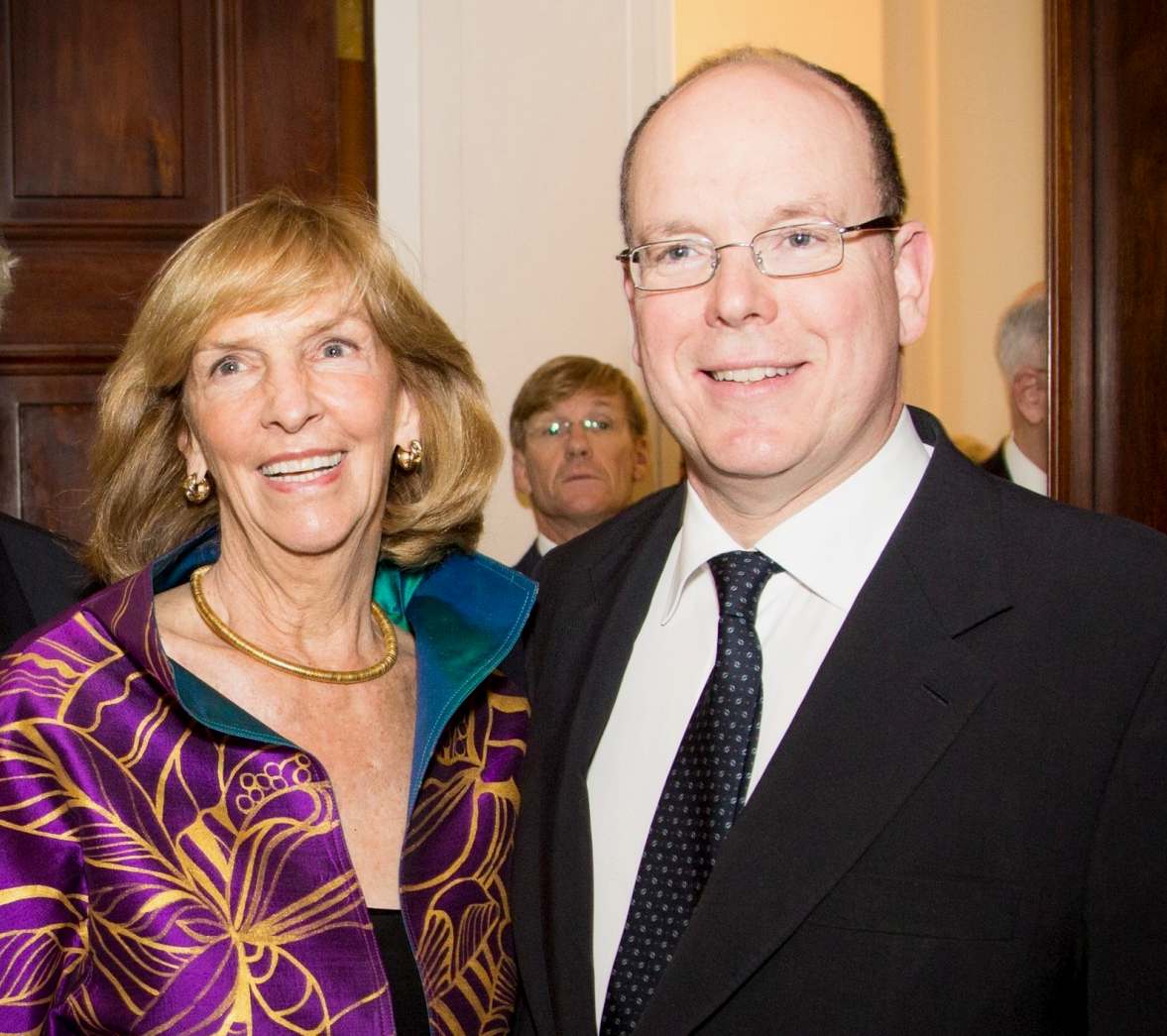 Wendy Benchley and Prince Albert II of Monaco