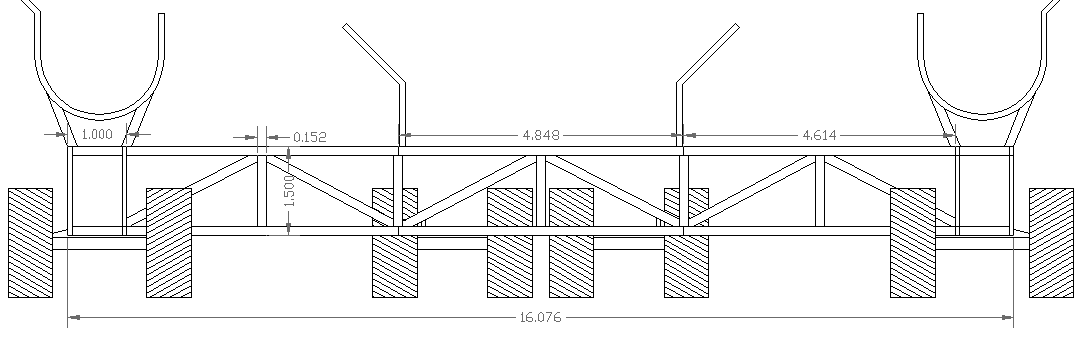 AmphiMax sub-assembly spaceframe cross beam chassis member diagram