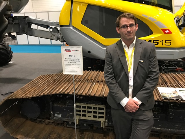 Chris Close SeaVax project director at the Excel in London October 2016