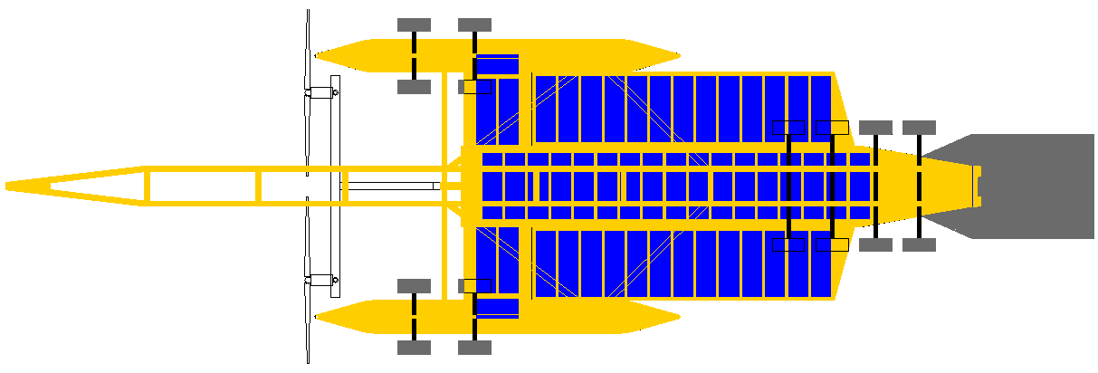 World's biggest boat trailer with SeaVax loaded